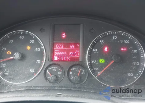 2009 Volkswagen Jetta Se from USA, damaged, VIN 3VWRZ71K49M170455